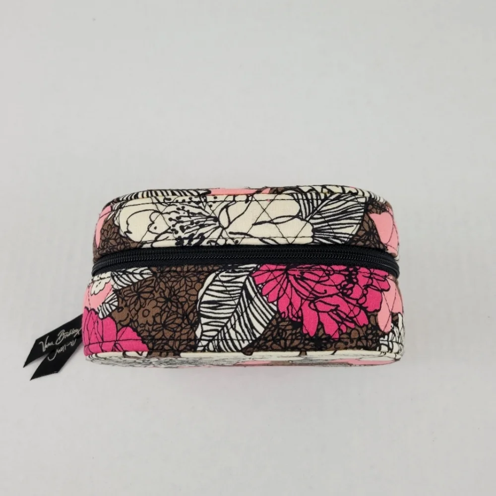 Vera Bradley Travel Case Zip-Up  Jewelry Box Organizer